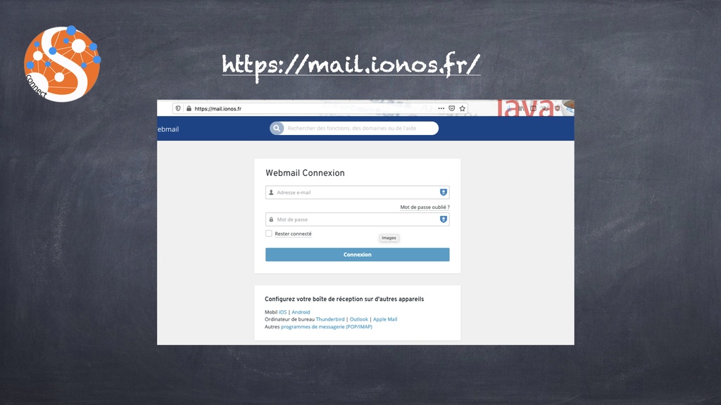 Accéder par internet à mon email